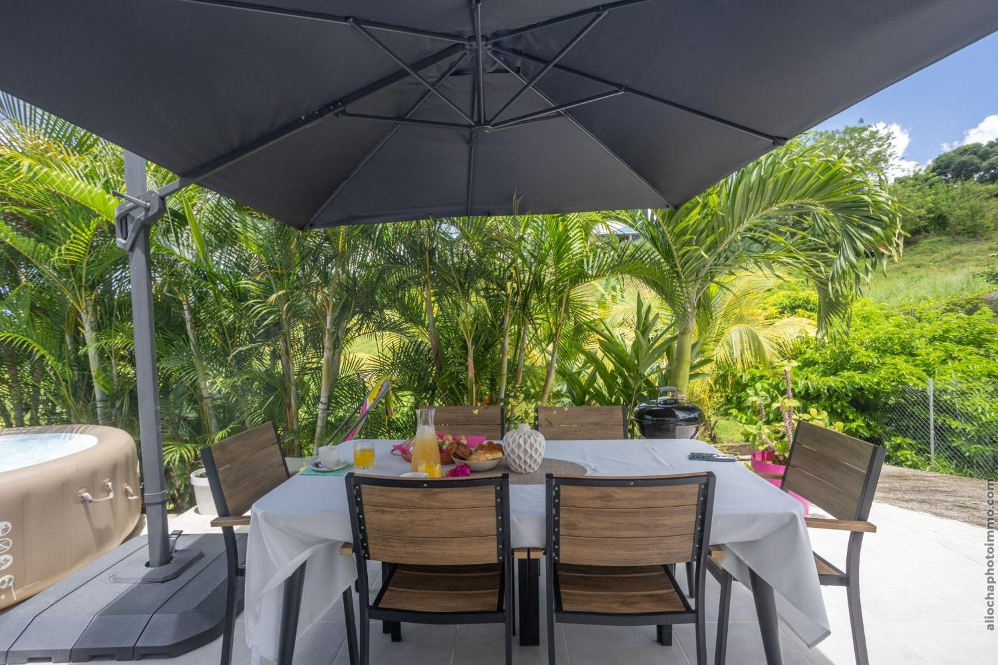 Villa F3 Le Carbet Des Anges Exterior foto