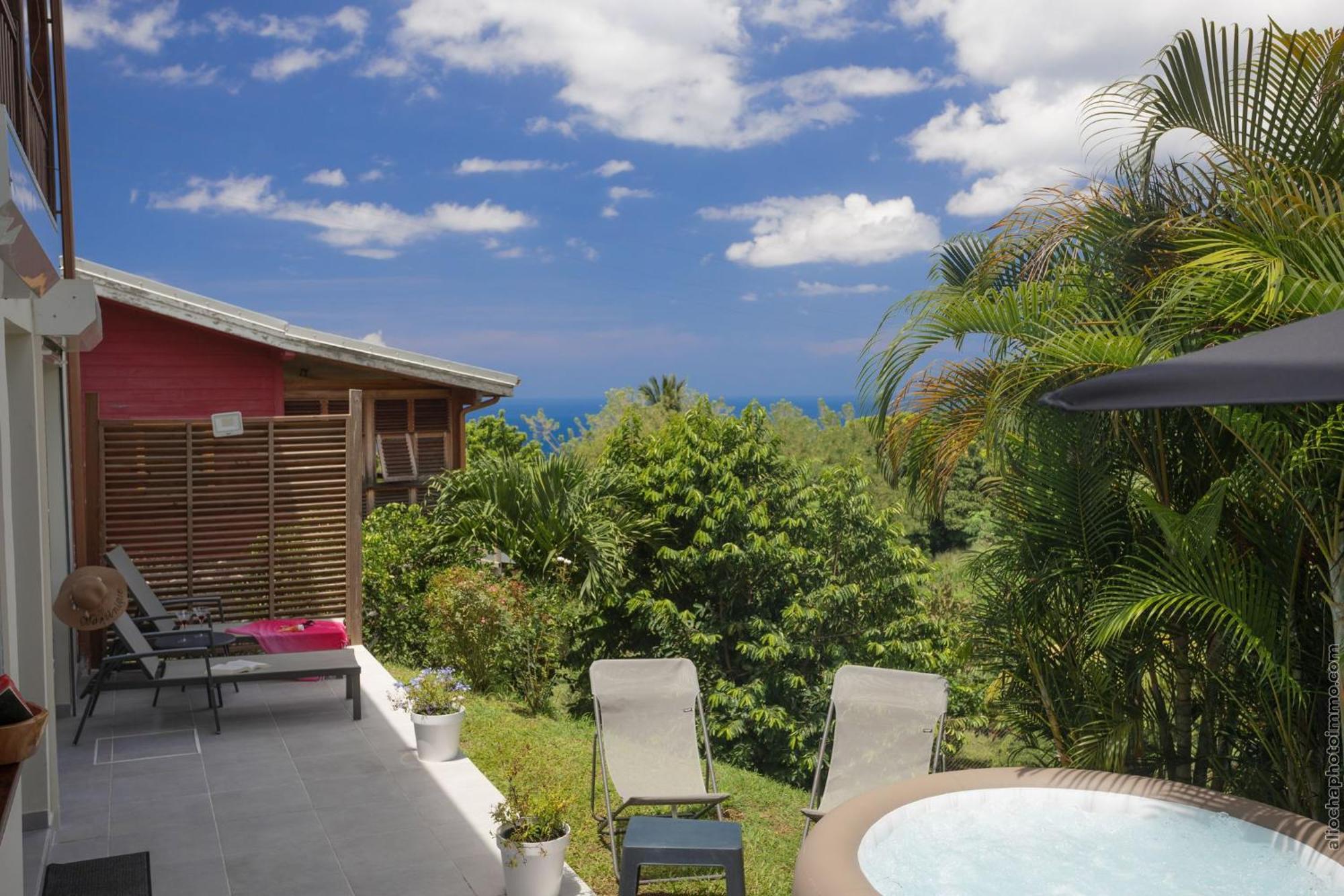Villa F3 Le Carbet Des Anges Exterior foto